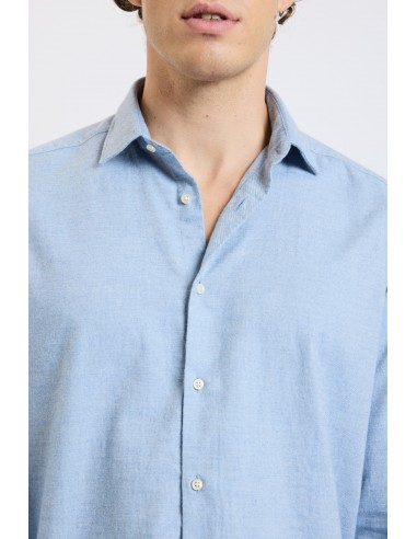 CHEMISE AJUSTÉE CACHEMIRE BLEUE prix pour 