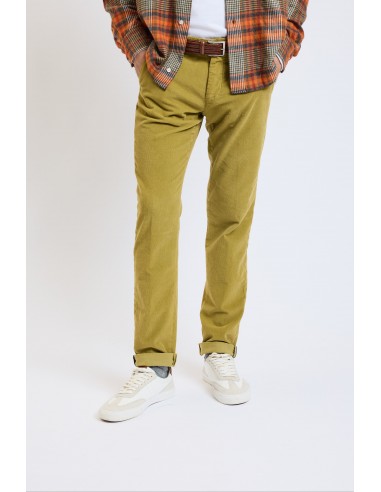 PANTALON VELOURS MILLERAIES OLIVE Economisez 