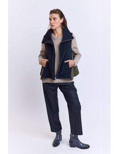 GILET BI-MAT MARINE soldes