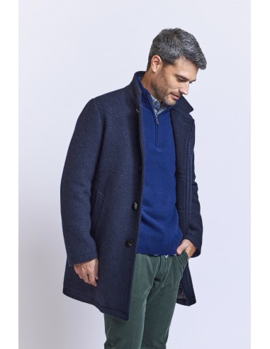 MANTEAU CAVIAR DE LAINE MARINE acheter