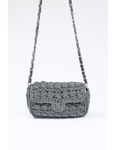 SAC MINI LUREX ARGENT outlet