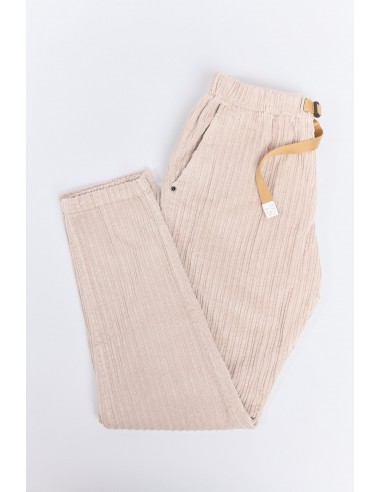 PANTALON ÉLASTIQUÉ VELOURS SABLE sur le site 