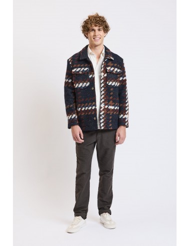 BLOUSON TARTAN MARINE shop