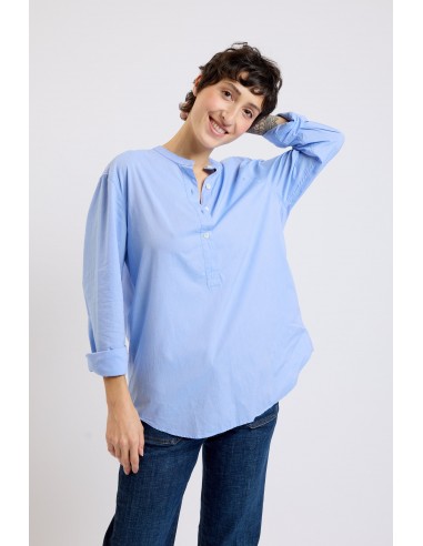 CHEMISE PORTOFINO BLEUE s'inspire de l'anatomie humaine