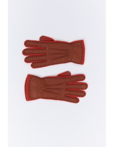 GANTS BI-MATIÈRE TERRACOTTA Voir les baskets