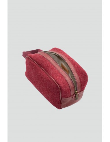 TROUSSE DE TOILETTE LAINE BORDEAUX en stock