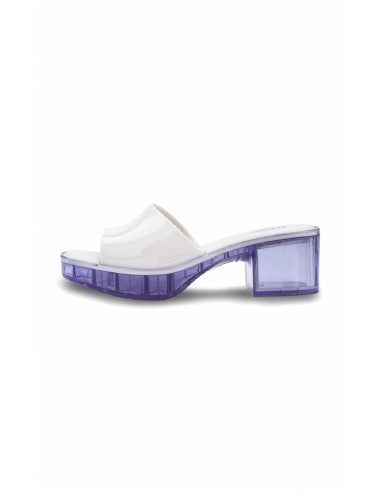 Melissa Shape Ad - White/Clear pas cher