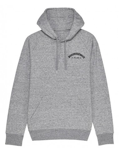 Sweat capuche heather grey les muscles