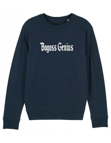 Sweatshirt Bogoss Genius french navy sgrm de technologie