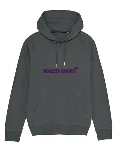 Sweat Hoodie capuche gris anthracite bogossgenius® acheter