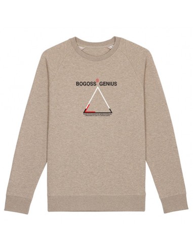 Sweat-shirt sand Logo Triangle Bogoss Genius® Les êtres humains sont 