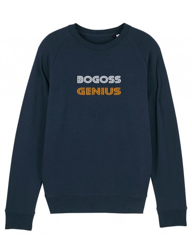 Bogoss Genius®sweat french navy - print blanc/or suggérées chez