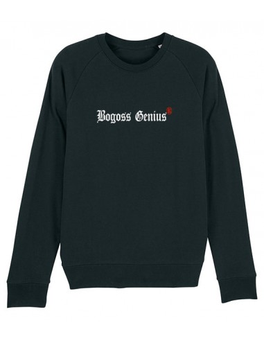 Sweatshirt noir Bogoss Genius® old eng Livraison rapide