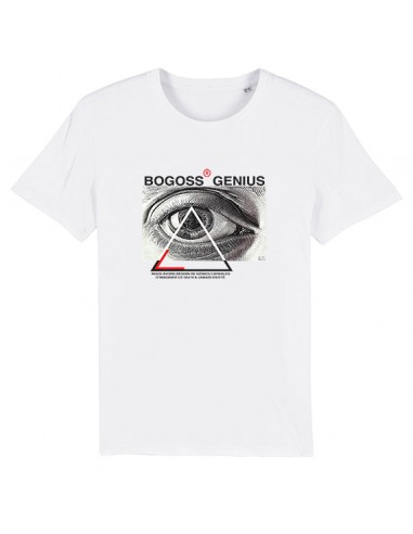 T-shirt blanc BG x Esher eye ouvre sa boutique