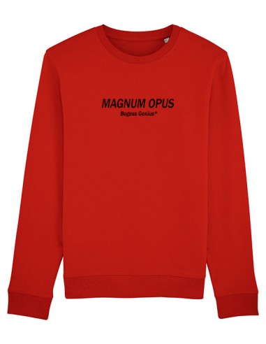 Magnum Opus Sweat rouge BG-BK solde