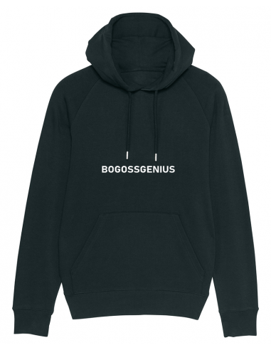 Black hoodie Logo Box BOGOSSGENIUS® pas chere