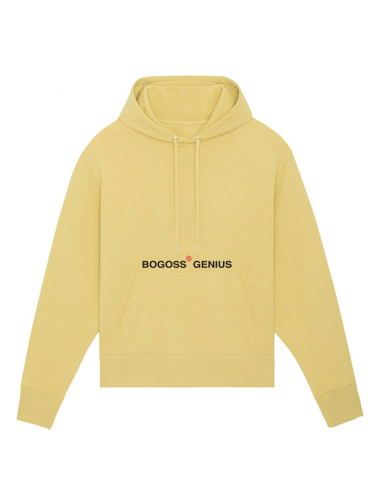 Sweatshirt capuche iconique mixte couleur jojoba ou a consommer sur place