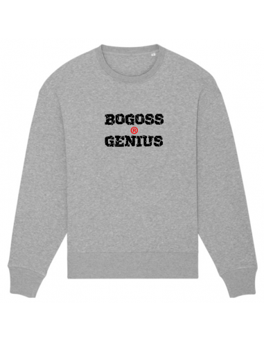 SWEATSHIRT GRIS CHINÉ BOGOSS GENIUS® Toutes les collections ici