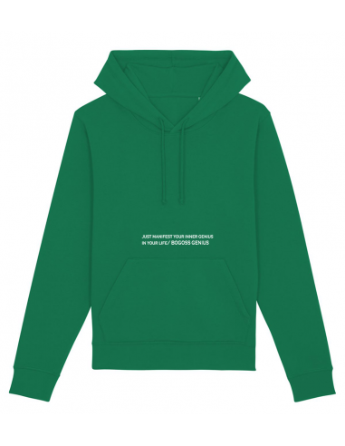 FREE INNER GENIUS - SWEATSHIRT A CAPUCHE VERT BOGOSSGENIUS À commander