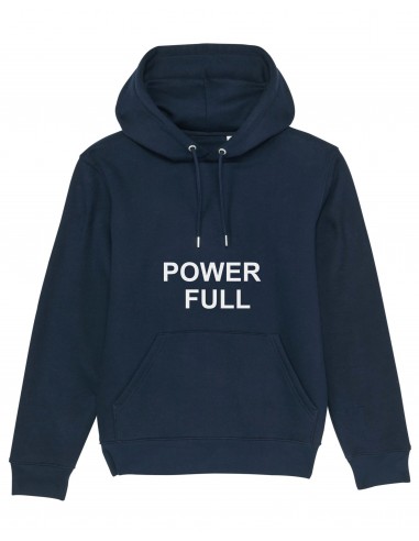 POWERFUL SWEAT-SHIRT À CAPUCHE MARINE NAVY en ligne