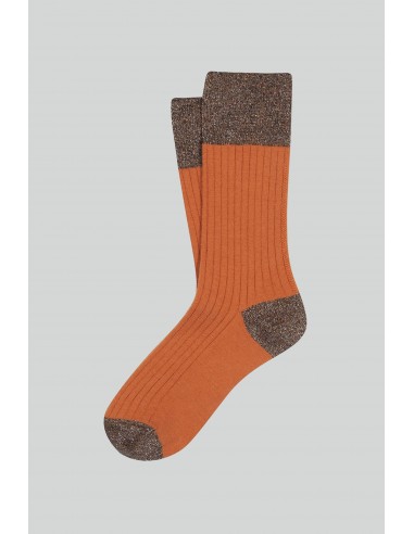 CHAUSSETTES BANDE LUREX ORANGE 2023