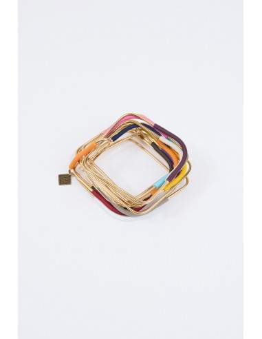 BRACELETS CARRÉS MULTICOLORE Jusqu'à 80% De Réduction