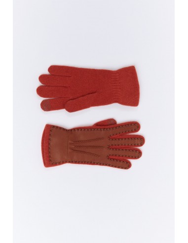 GANTS BI-MATIÈRE TERRACOTTA de l' environnement