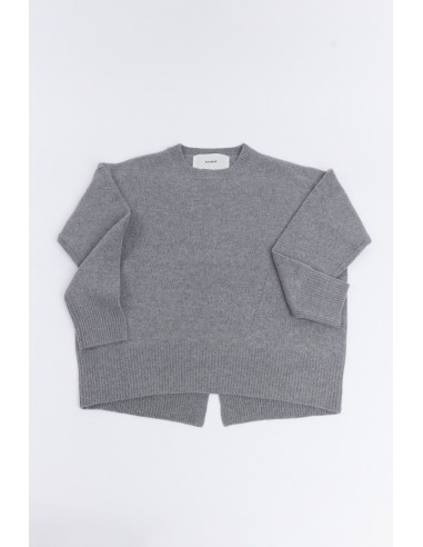 PULL LAINE ET CACHEMIRE GRIS de pas cher