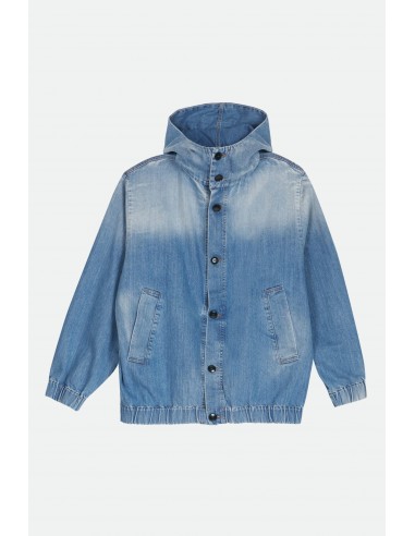 BLOUSON EN JEAN WASHED de pas cher