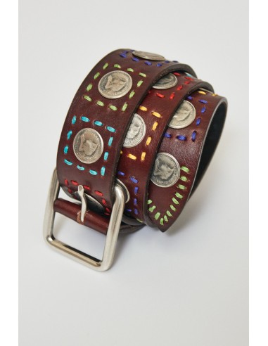 BELT WITH COINS chocolate Vous souhaitez 