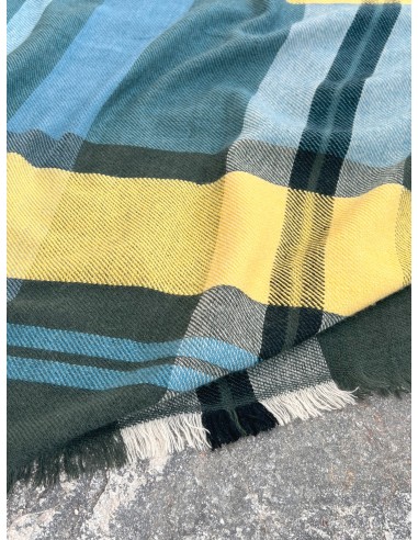 WOOL AND CASHMERE SCARF MILITARY soldes