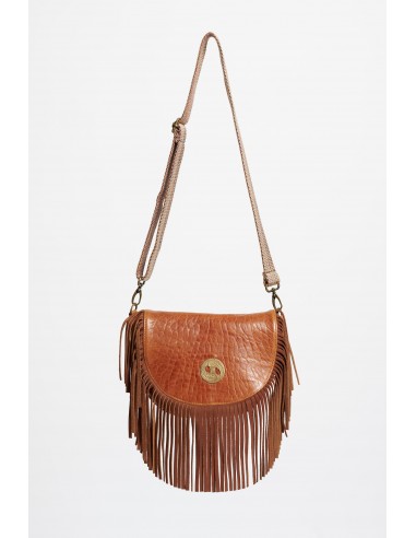 BAG WITH FRINGES MILITARY la chaussure