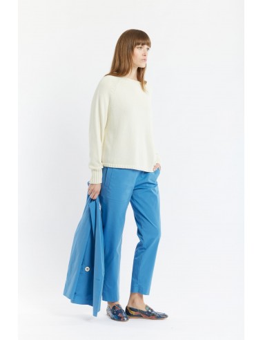 STRECH COTTON CARROT PANTS STORM meilleur choix