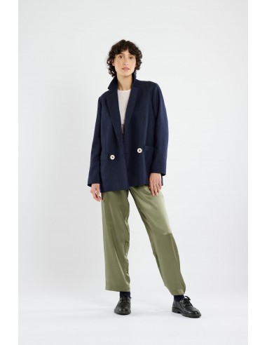 CASHMERE AND WOOL JACKET NAVY 50% de réduction en Octobre 2024