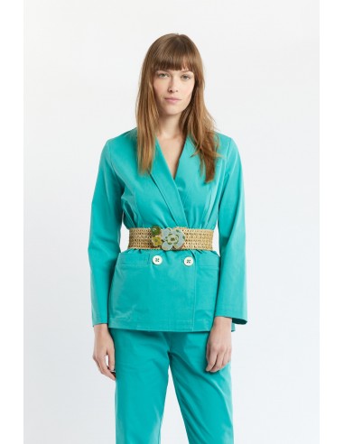 STRECH COTTON JACKET LAGOON à prix réduit toute l'année