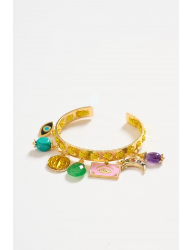 CHARM BANGLE YELLOW JUSQU'A -70%! 