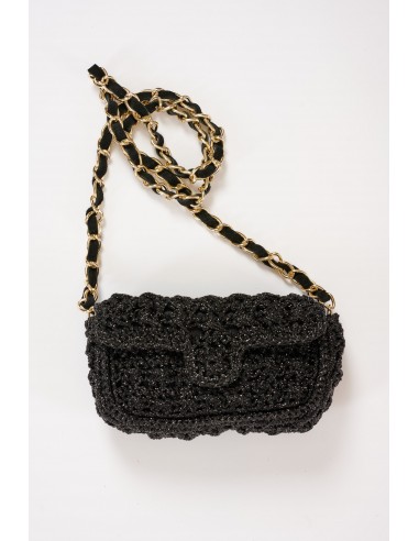 MINI LUREX BAG BLACK ou a consommer sur place