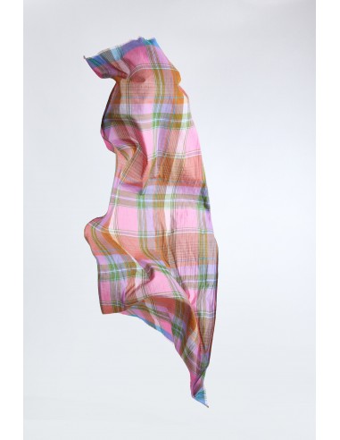 MADRAS SCARF PINK prix