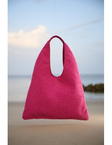 TERRYCLOTH SHOPPING BAG FUCHSIA 2 - 3 jours ouvrés.