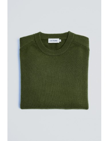 ROUND NECK CASHMERE MOSS le des métaux précieux