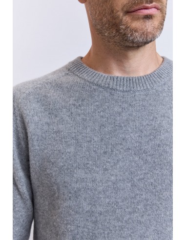 ROUND NECK CASHMERE GREY ou a consommer sur place