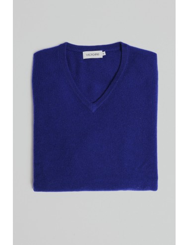 V NECK CASHMERE INK de votre