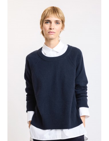 ITALIAN O CASHMERE NAVY en stock