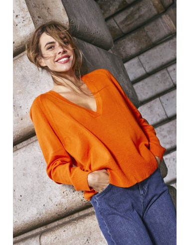 ITALIAN V CASHMERE TANGERINE JUSQU'A -70%! 