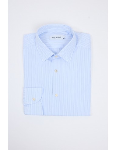 SEMI SLIM SHIRT TWO TONE STRIPES livraison gratuite