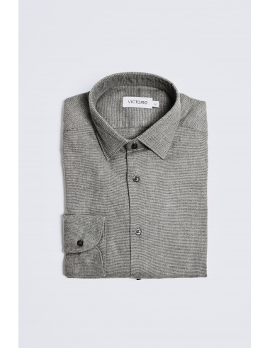 SEMI SLIM SHIRT HOUNDSTOOT GREY soldes