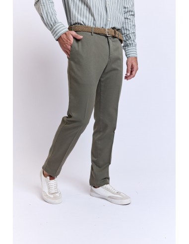 SLIM GABARDINE PANTS KHAKI sur le site 