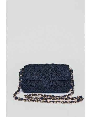 MINI LUREX BAG NAVY Economisez 