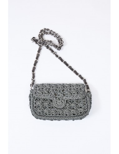 MINI LUREX BAG SIVER la chaussure