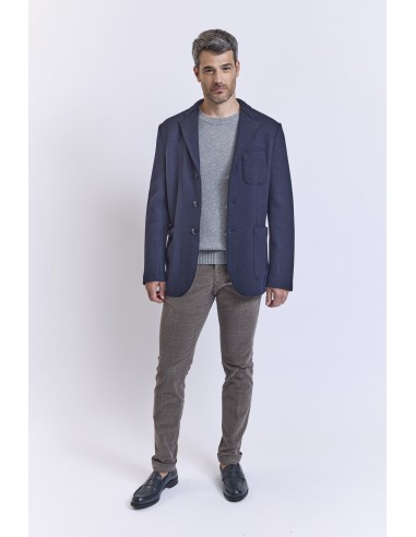 BOILED WOOL JACKET NAVY l'achat 